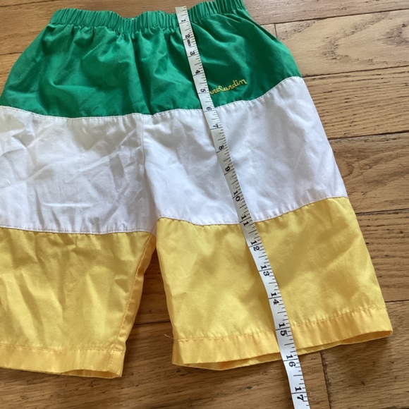 Vintage Pierre Cardin Paris boys tri-colour swim trunks/shorts - Picture 5 of 6